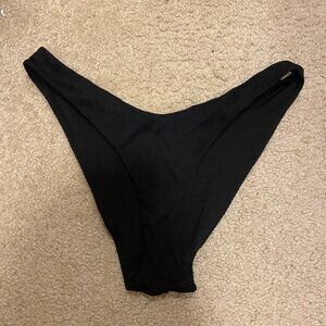 Aerie Ribbed Super High Cut Cheekiest Bikini Bottoms